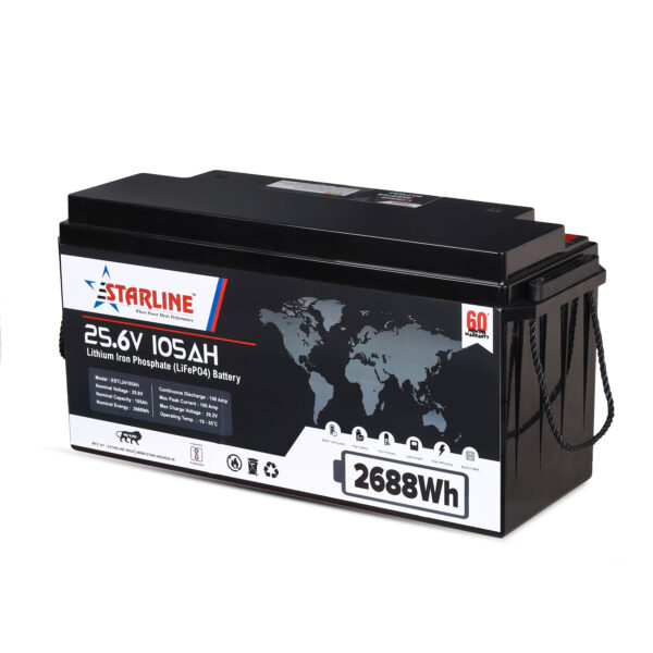 Lithium Iron 25.6 V 105AH - Image 4