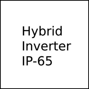 IP65  Hybrid Solar Inverter (3kW–80kW) – Weatherproof, High-Efficiency Power Solution