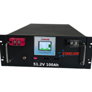 51.2V 100Ah – 3U Rack Mounted LiFePO₄ Battery